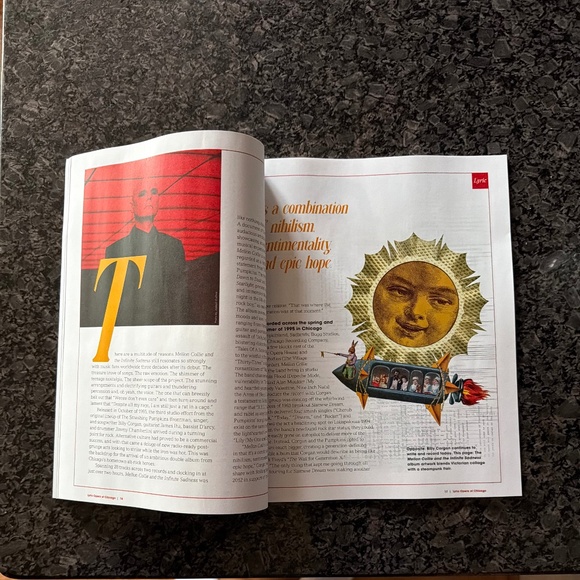 SMASHING PUMPKINS BILLY CORGAN MELLON COLLIE LYRIC OPERA OF CHICAGO PROGRAM 2025 - Picture 4 of 6